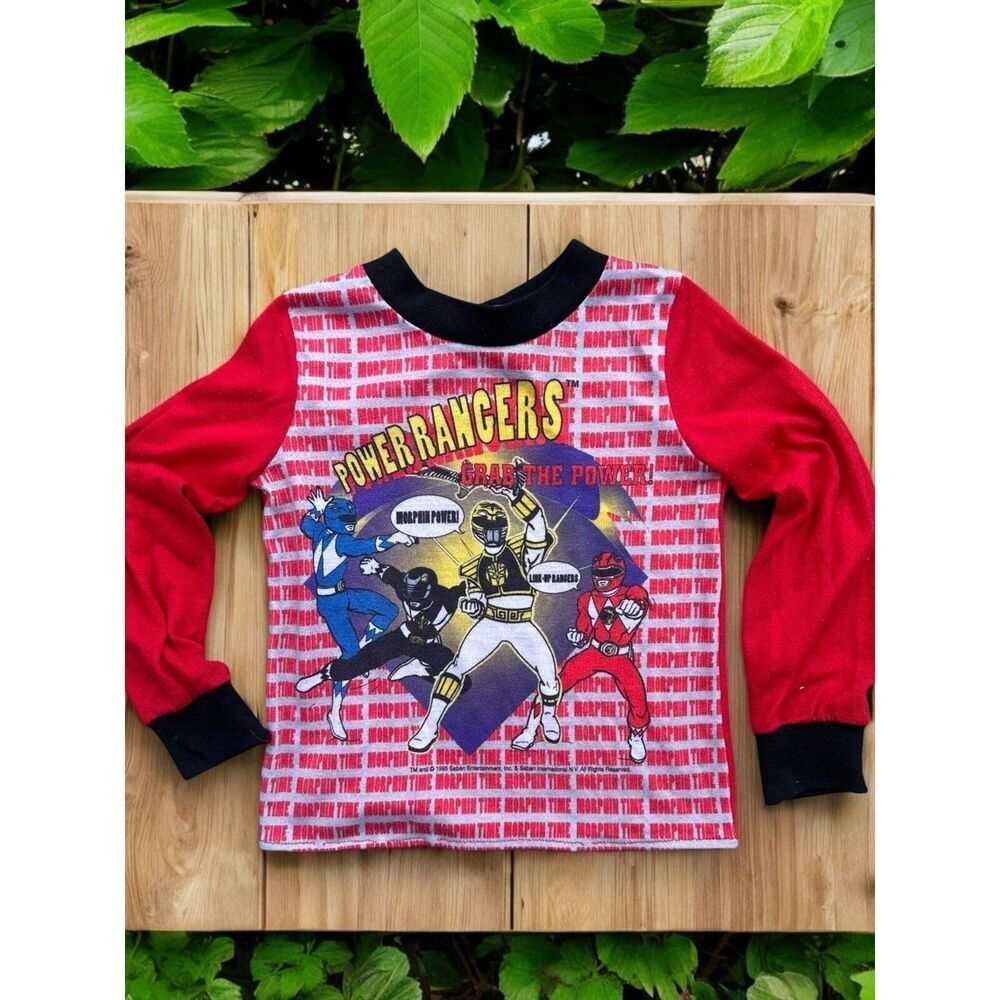 Vintage 1995 Saban Power Rangers Top Read Desc.